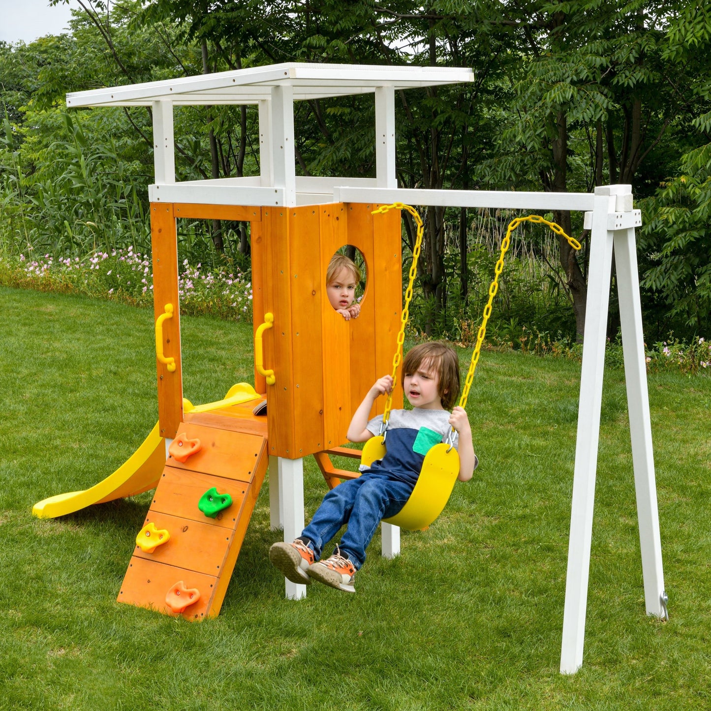 Forest Small - Outdoor Toddler Swing set