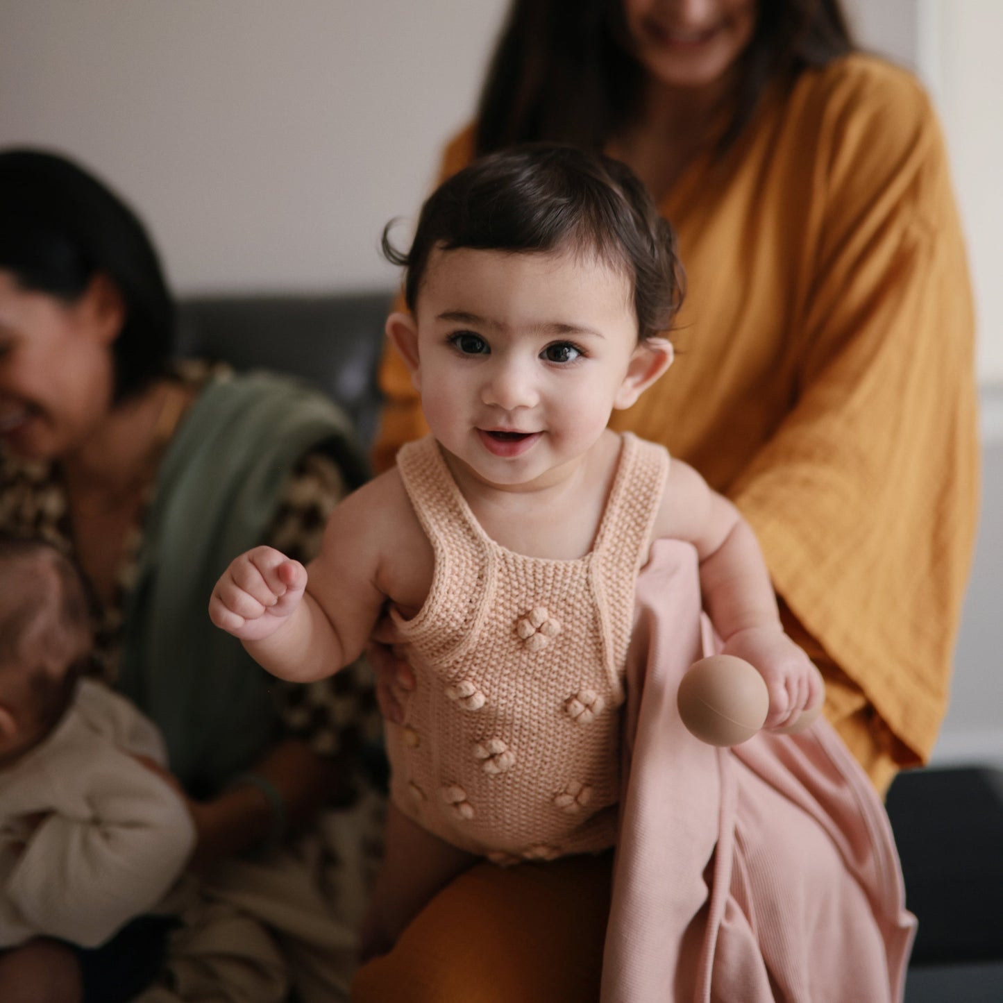 Silicone Baby Rattle Toy - Chickadees Wooden Toys