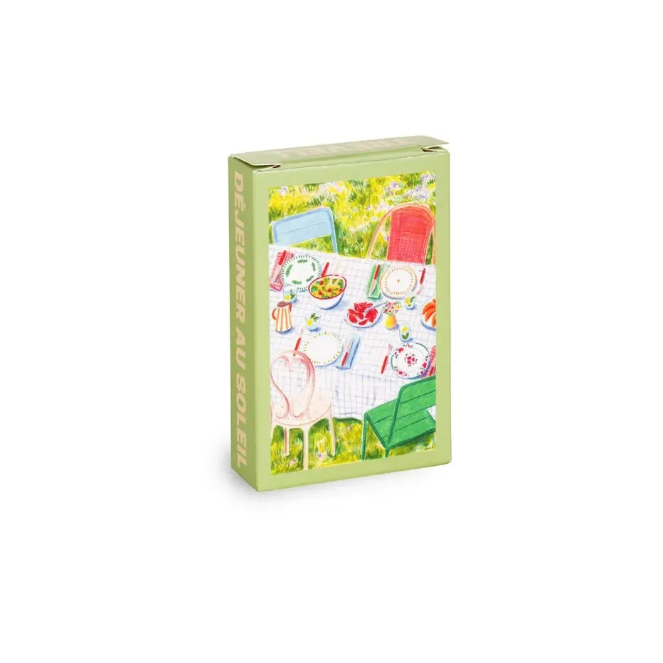Déjeuner Au Soleil (Lunch in the Sun) 99 Piece Mini Jigsaw Puzzle Trevell
