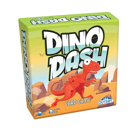 Dino Dash Card Game - Be Quick or Be Extinct - Outset - Chickadees Wooden Toys