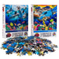 Dolphins & Turtles Set of 2 300 Piece Lenticular Jigsaw Puzzles Prime 3D