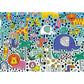 Doodle Safari 1000 Piece Jigsaw Puzzle Enjoy