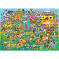 Doodle Village Burgerman 1000 Piece Jigsaw Puzzle Heye