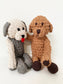 Plush Dog Rattle