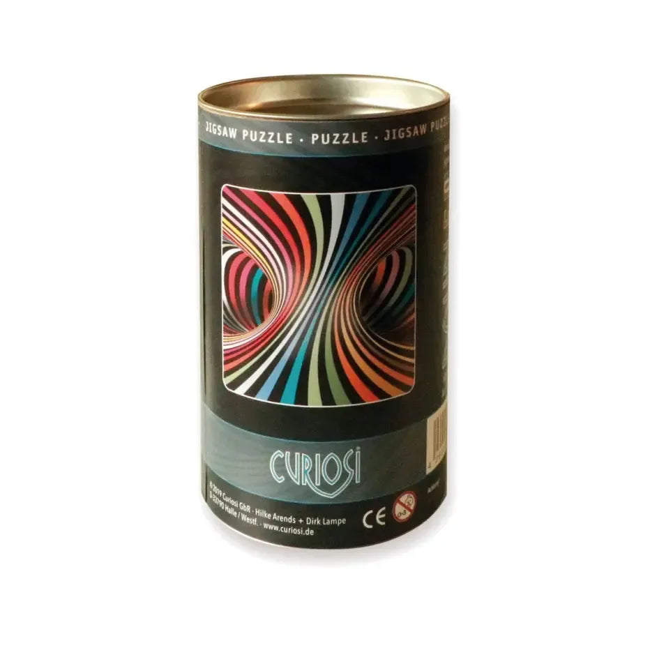 Double Q Candy 123 Wood Piece Double-Sided Jigsaw Puzzle Curiosi