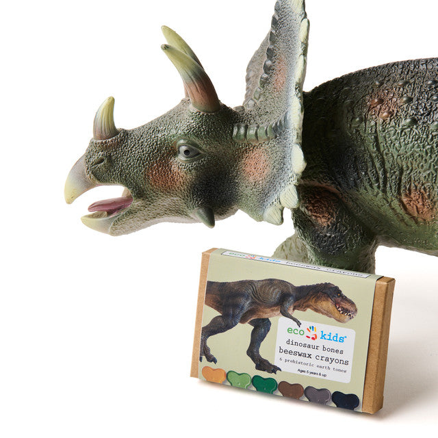 Non-Toxic Beeswax Crayons - Dinosaur Bone