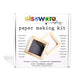 Paper Making Kit DIY – Recycled Handmade Paper Craft - Chickadees Wooden Toys