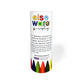 Eco-Kids Non-Toxic Beeswax Crayons (Extra Large) - by Elseware Unplug