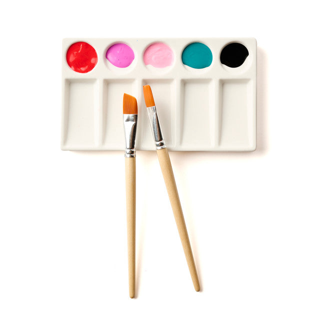 Porcelain Palette – Durable & Easy to Clean - Chickadees Wooden Toys