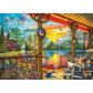 Early Morning Fishing 500 Piece Jigsaw Puzzle Eurographics