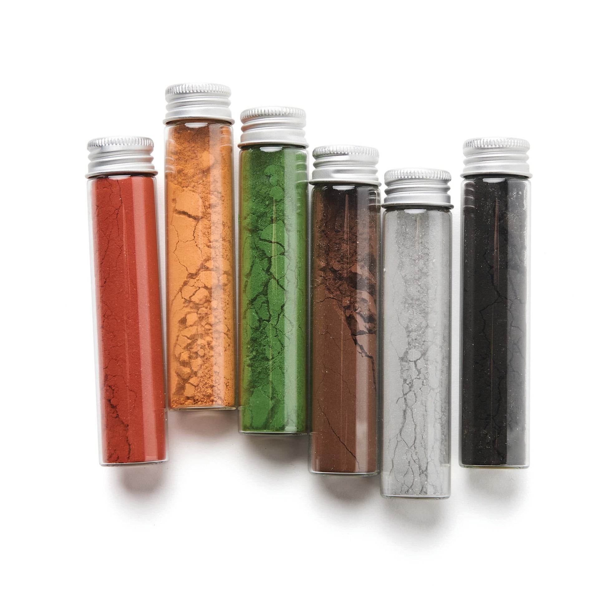 Earth Paint Set – Natural Mineral Pigments (15–17g per Vial) - Chickadees Wooden Toys