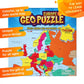 Europe GeoPuzzle 58 Piece Jigsaw Puzzle Geotoys