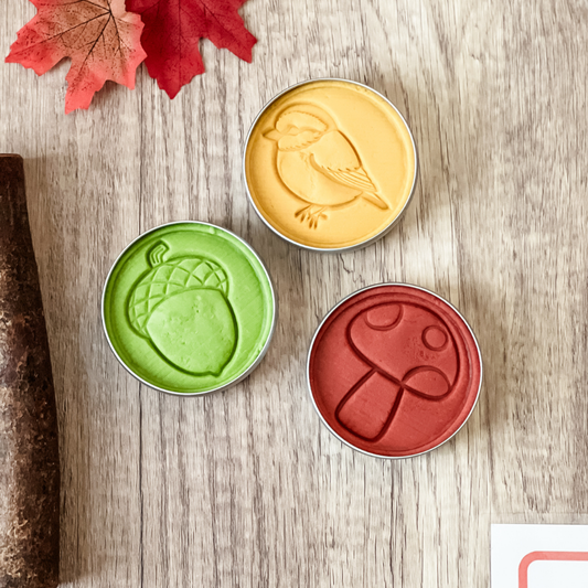 Apple Scented Play Dough Trios