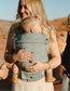 Monroe x Coco Bloom – Neutral Cotton Baby Carrier (7–35 lbs) - Chickadees Wooden Toys