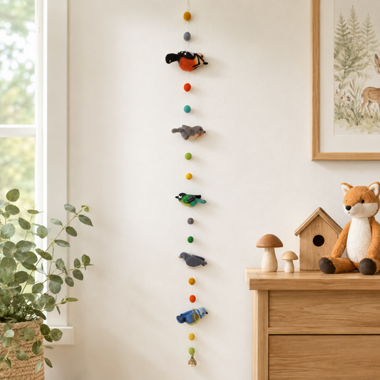 Felt Bird Garland