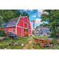 Family Farm 550 Piece Jigsaw Puzzle in Tin Eurographics