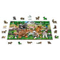 Farm Kindergarten 150 Piece Wood Jigsaw Puzzle Wooden City