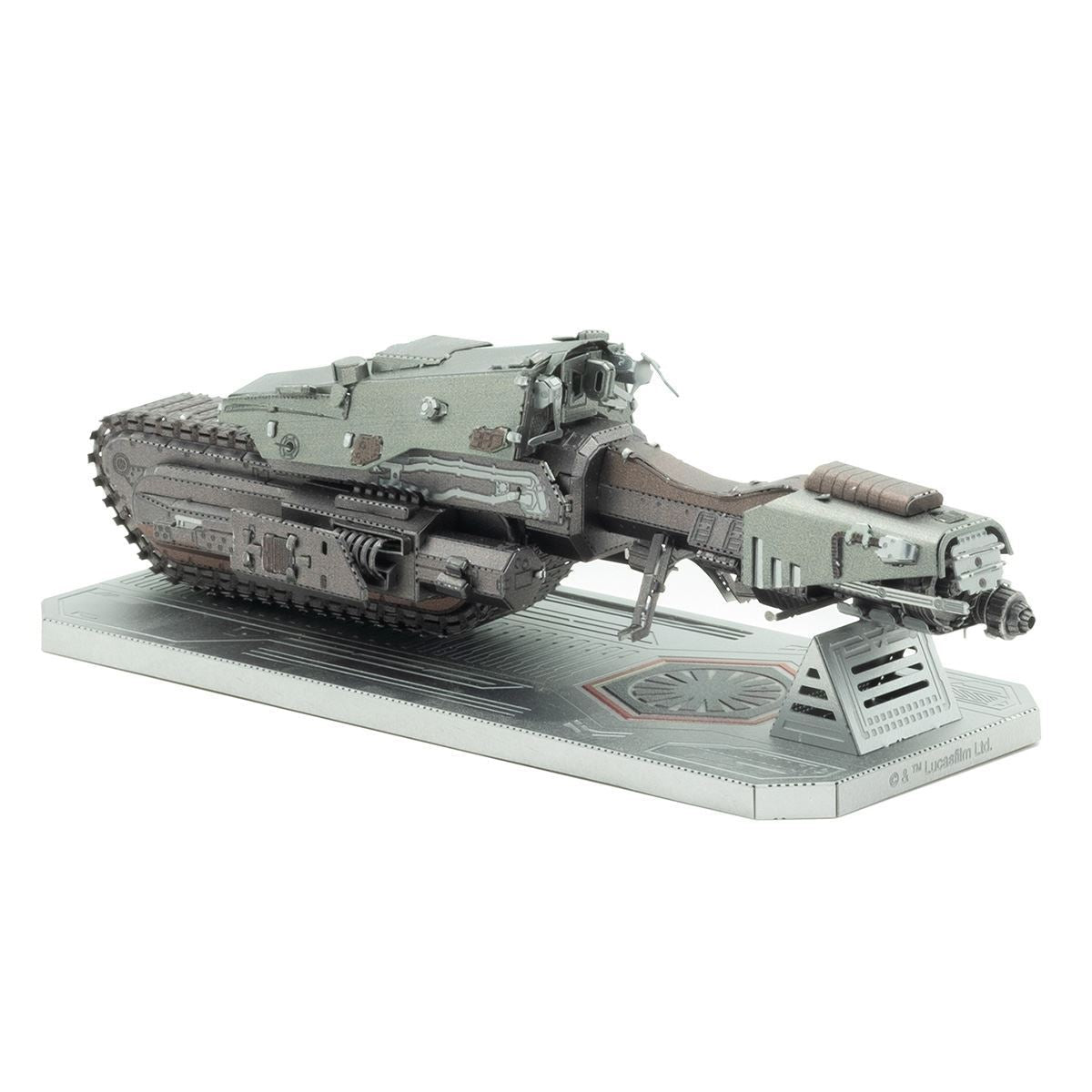 First Order Treadspeeder Star Wars 3D Steel Model Kit Metal Earth