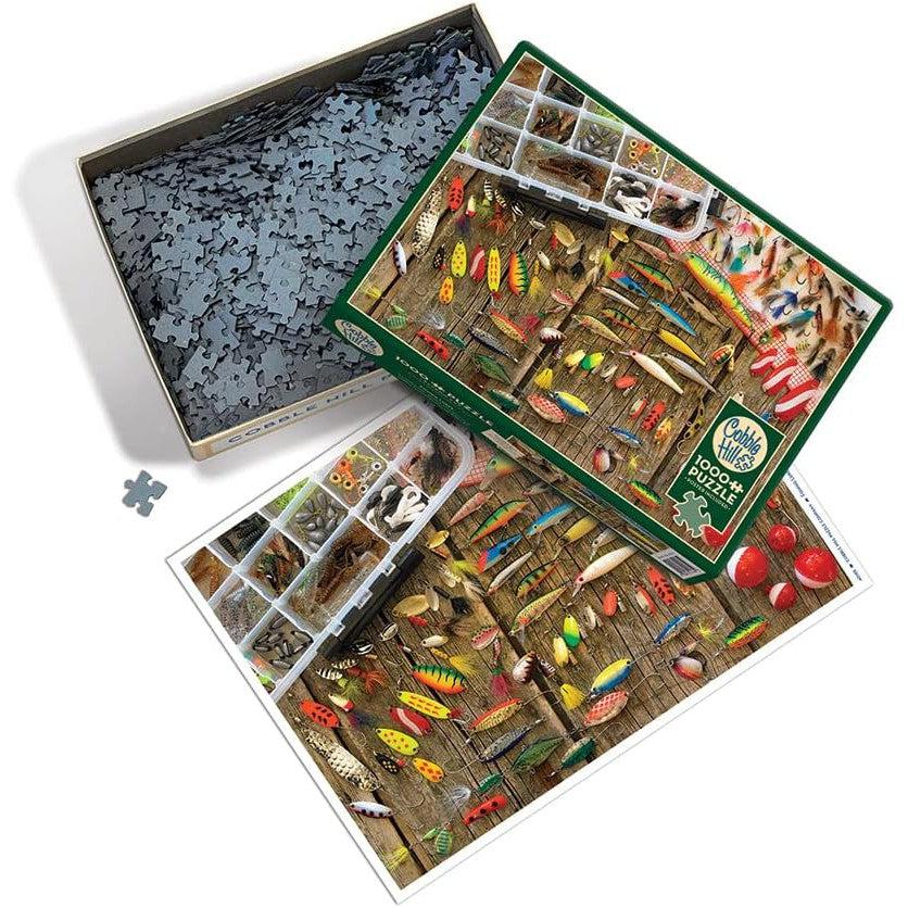 Fishing Lures 1000 Piece Jigsaw Puzzle Cobble Hill