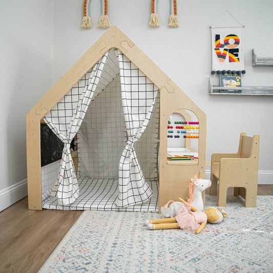 Flair | Playhouse & Sensory Desk - Chickadees Wooden Toys