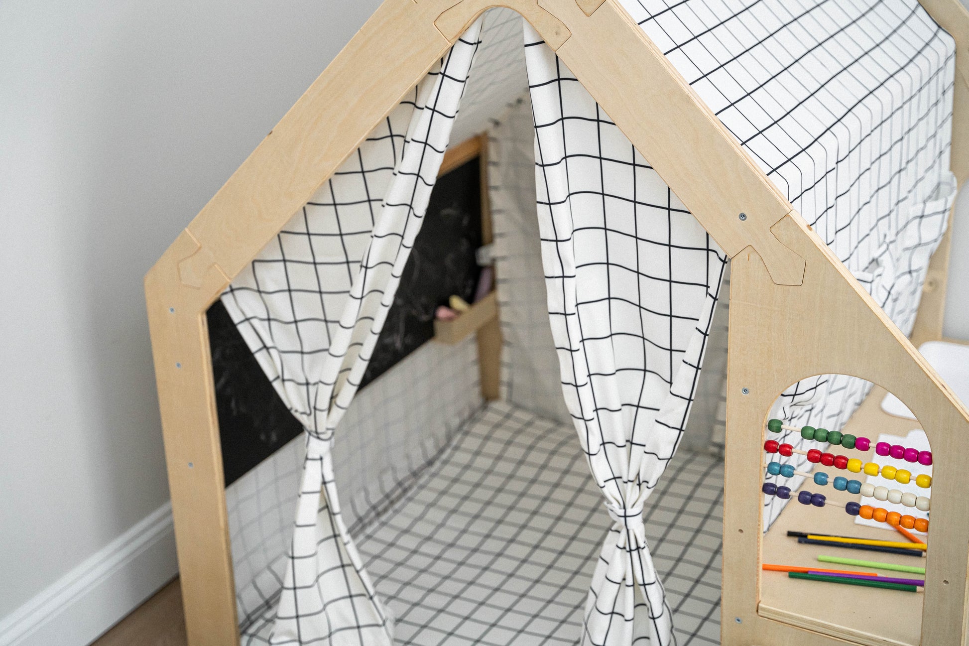 Flair | Playhouse & Sensory Desk - Chickadees Wooden Toys