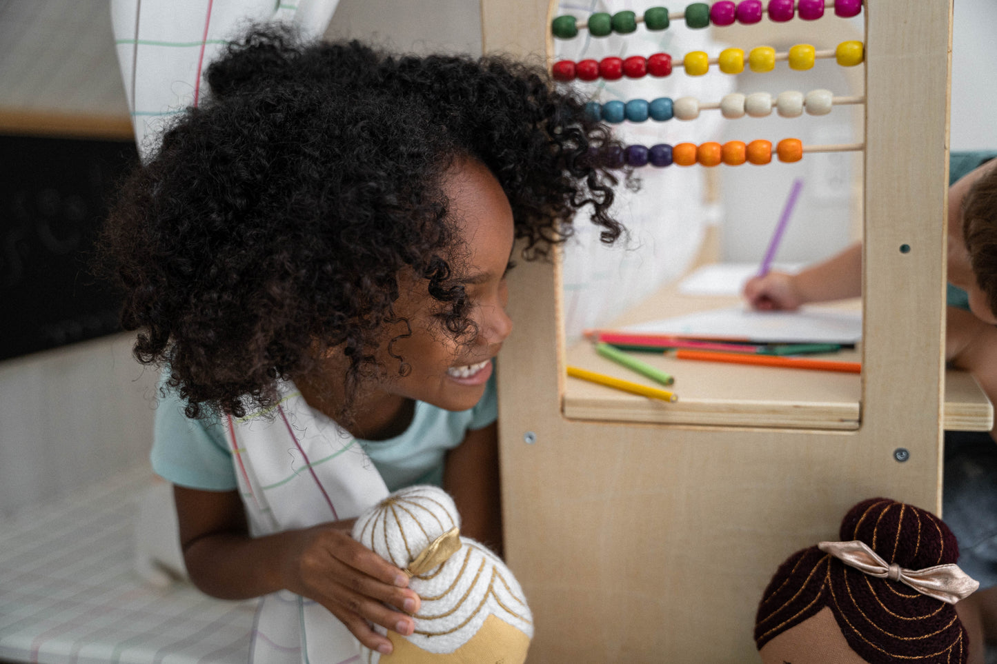 Flair | Playhouse & Sensory Desk - Chickadees Wooden Toys