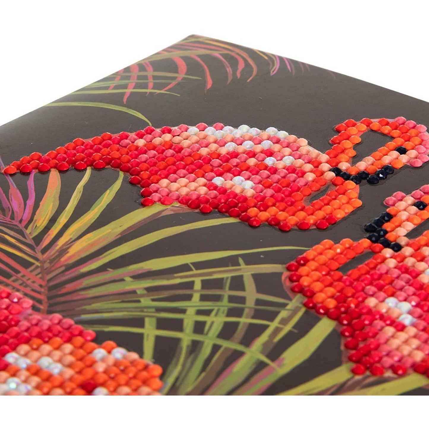 Flamingos Crystal Art Card Kit Craft Buddy