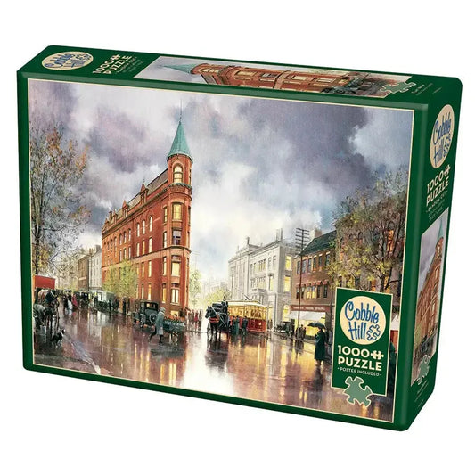 Flat Iron 1000 Piece Jigsaw Puzzle Cobble Hill