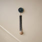 Linen Pacifier Clip 2-Pack