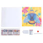 Floral Bumble Bee Crystal Art Card Kit Craft Buddy
