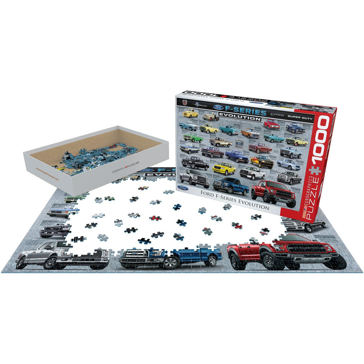Ford F-Series Evolution 1000 Piece Jigsaw Puzzle Eurographics