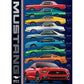Ford Mustang 50 Years 1000 Piece Jigsaw Puzzle Eurographics