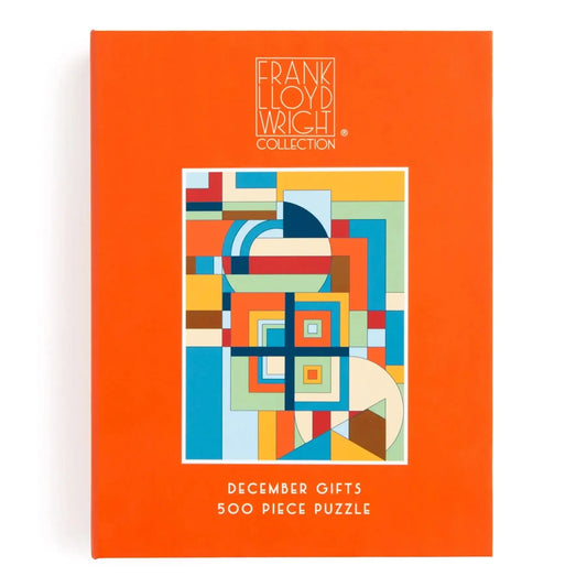 Frank Lloyd Wright December Gifts 500 Piece Jigsaw Puzzle Galison