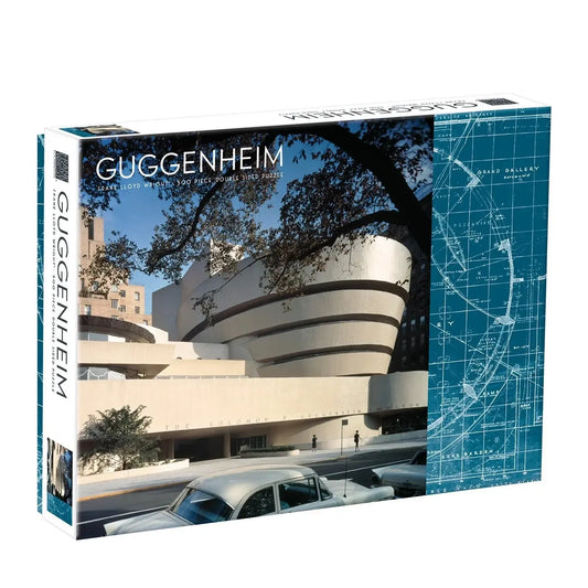 Frank Lloyd Wright Guggenheim Double-Sided 500 Piece Jigsaw Puzzle Galison