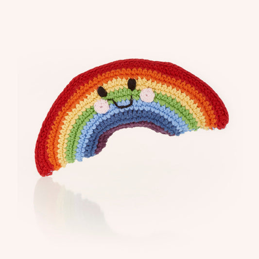 Friendly Rainbow Rattle