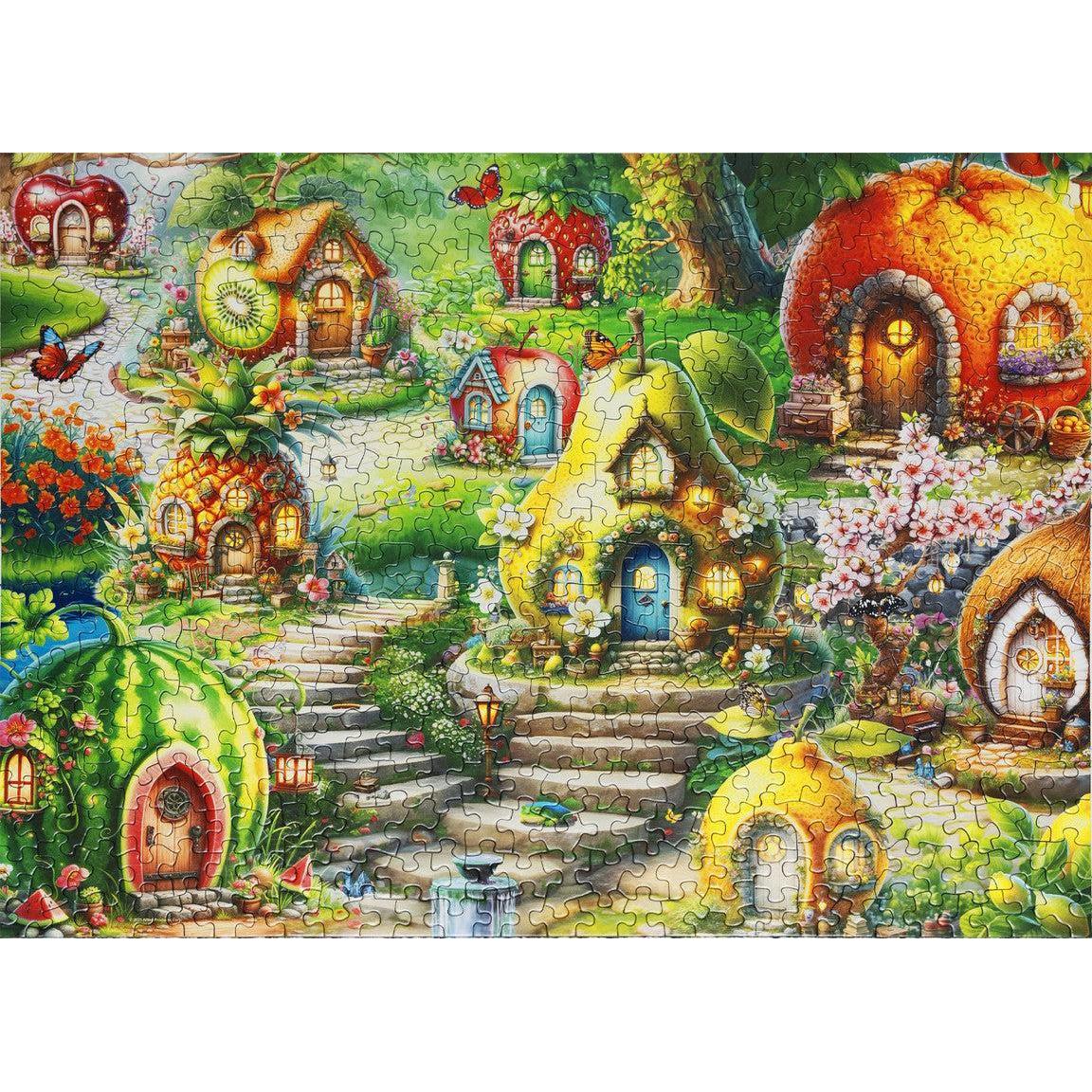 Fruitful Dream Village 500 Piece Jigsaw Puzzle Springbok