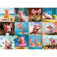 Funny Pigs 1000 Piece Jigsaw Puzzle Eurographics