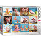 Funny Pigs 1000 Piece Jigsaw Puzzle Eurographics