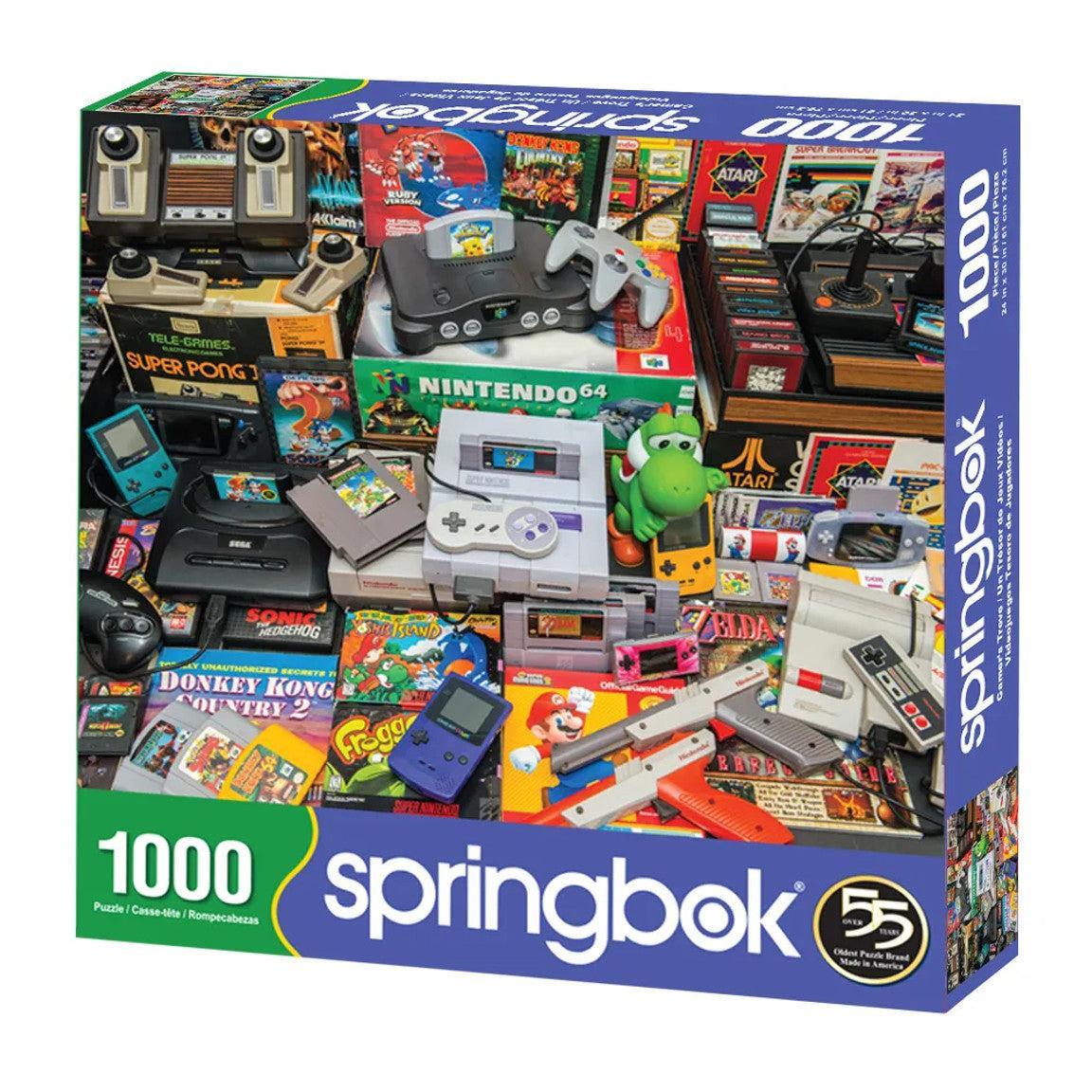 Gamer's Trove 1000 Piece Jigsaw Puzzle Springbok