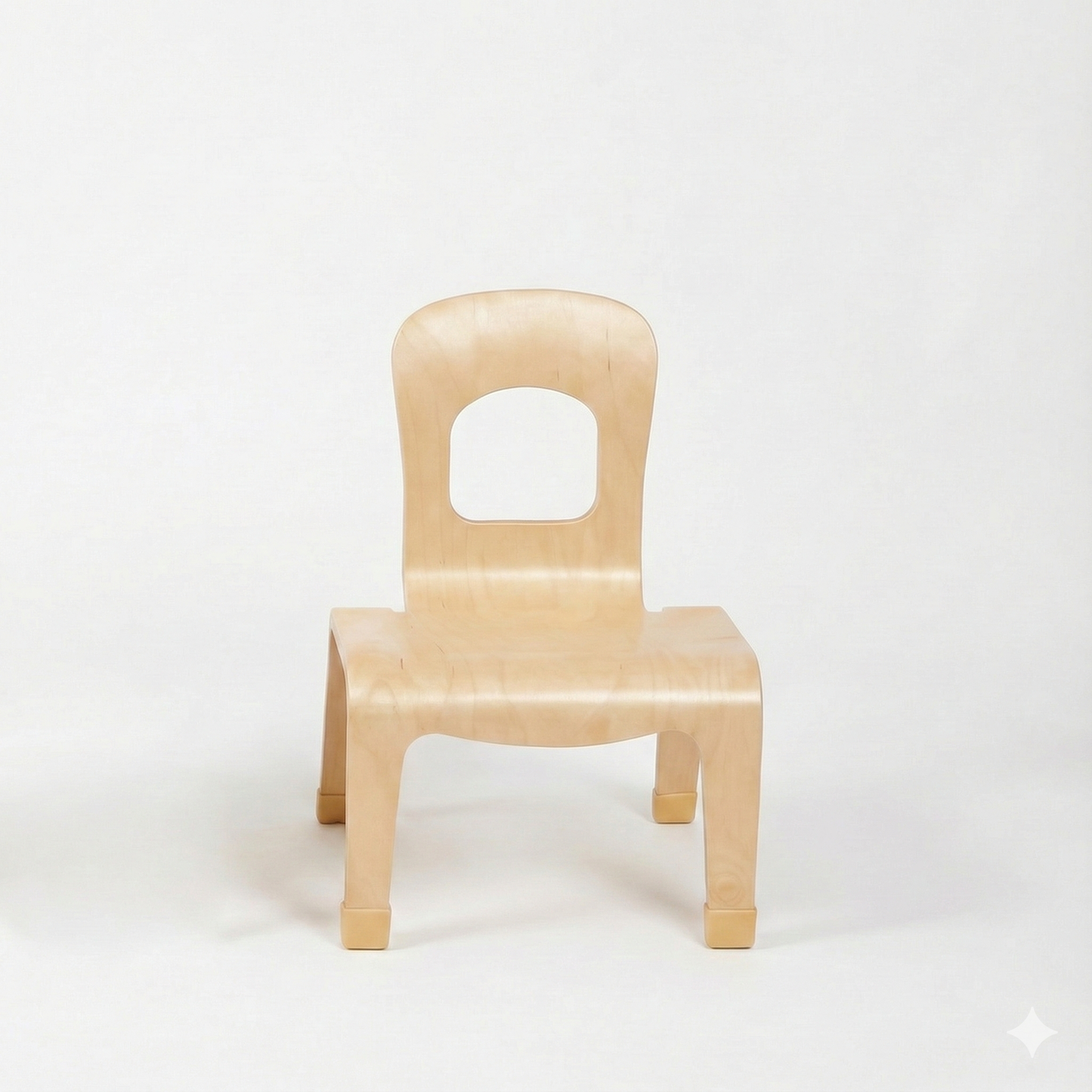 Pear Classroom Chair (2-Pack) – 10" Seat Height - Chickadees Wooden Toys