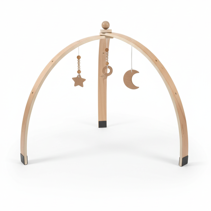 Sapling | Wooden Baby Play Gym - Chickadees Wooden Toys