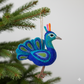 Felt Peacock Ornament