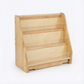 Wooden Classroom Bookshelf – Double Pack 3 Tier Front-Facing Display | 22.4" H x 25" W x 22" D - Chickadees Wooden Toys
