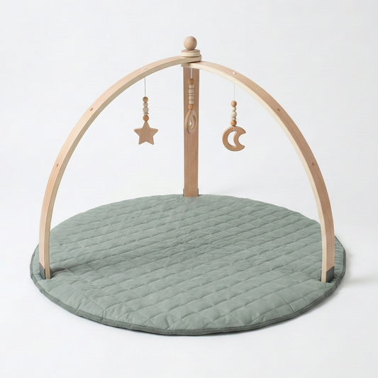 Sapling | Wooden Baby Play Gym - Chickadees Wooden Toys