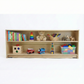 Montessori Classroom Shelf - 5' x 24" - Closed Back - Chickadees Wooden Toys