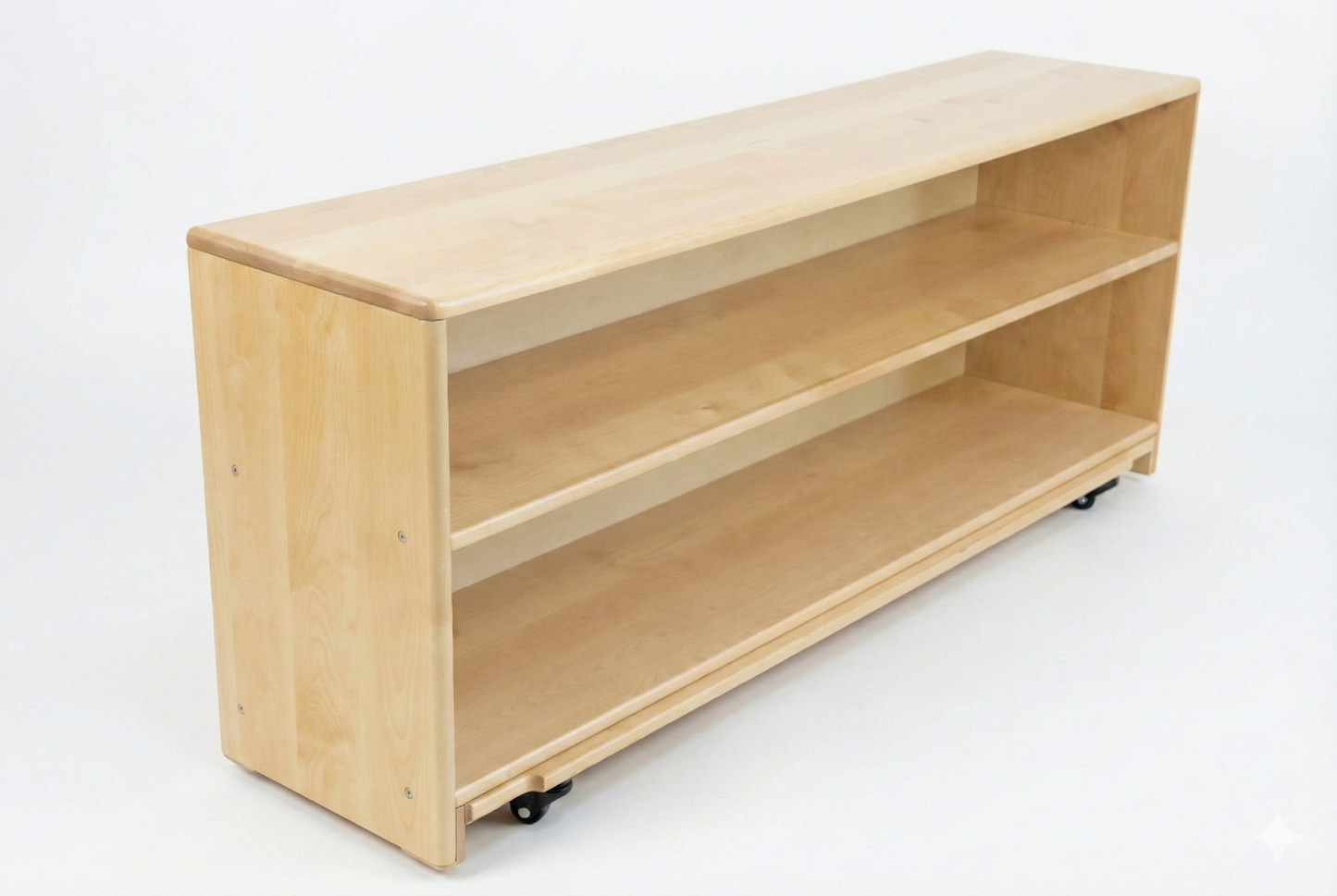 Montessori Classroom Shelf - 5' x 24" - Closed Back - Chickadees Wooden Toys