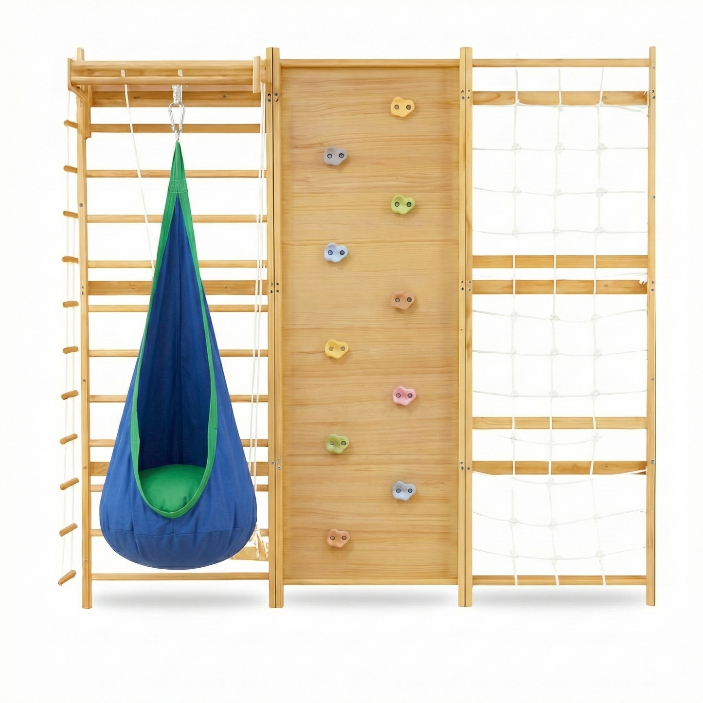 Avenlur Sensory Swing Hammock – Tear Drop Attachment for Grove, Walnut, Neem & Betula Indoor Climbers - Chickadees Wooden Toys