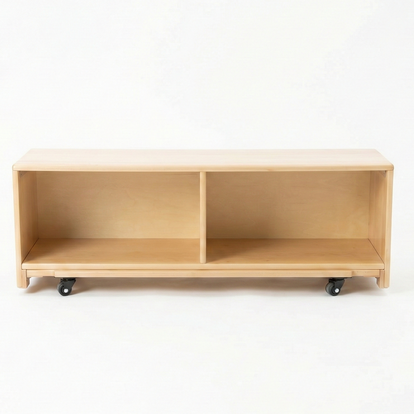 Montessori Classroom Shelf - 4' x 16" - Closed Back - Chickadees Wooden Toys