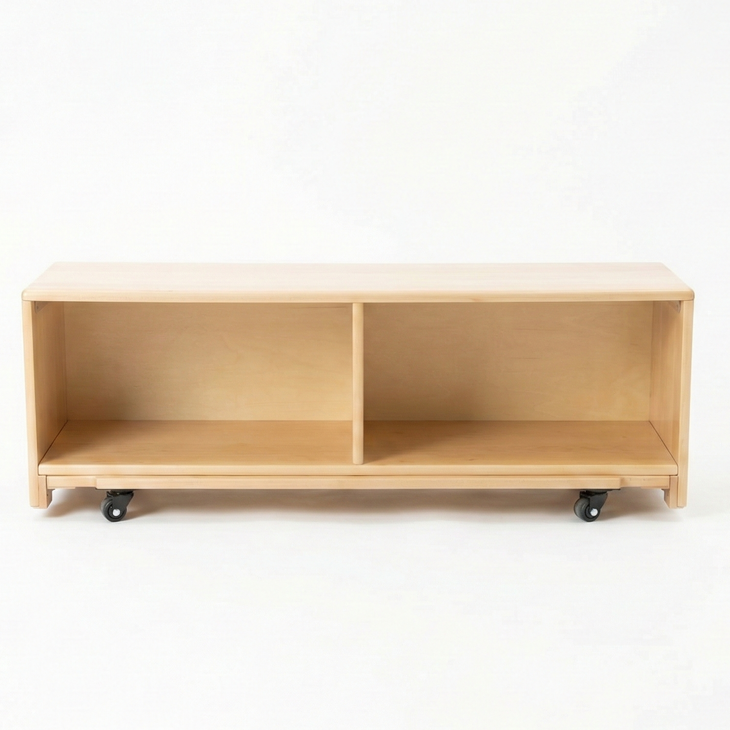 Montessori Classroom Shelf - 4' x 16" - Closed Back - Chickadees Wooden Toys