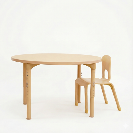 Pear Classroom Chair (2-Pack) – 14" Seat Height - Chickadees Wooden Toys